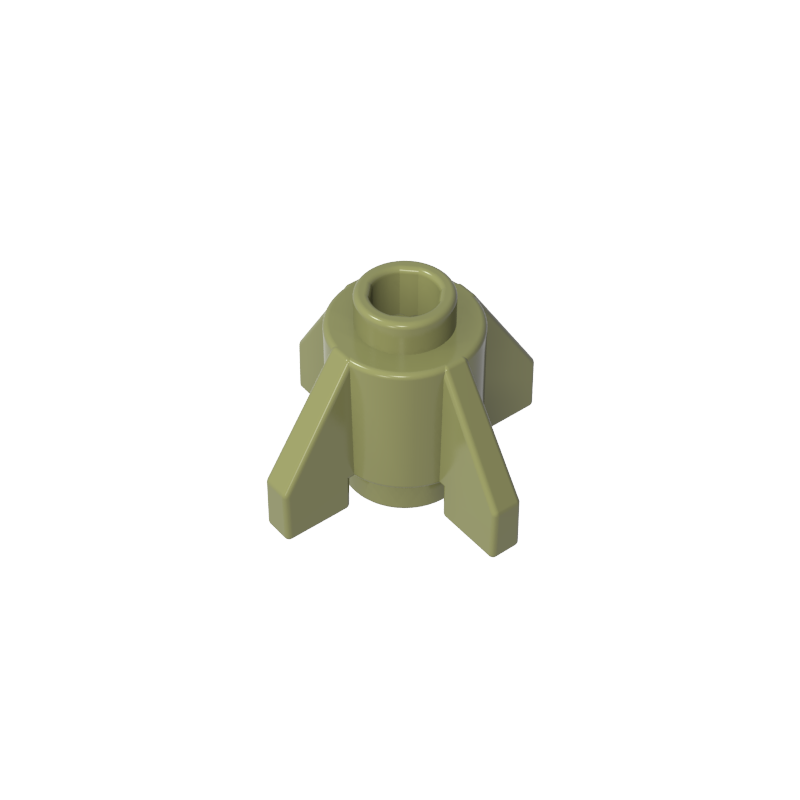 4588 | Brick, Round 1 x 1 with Fins