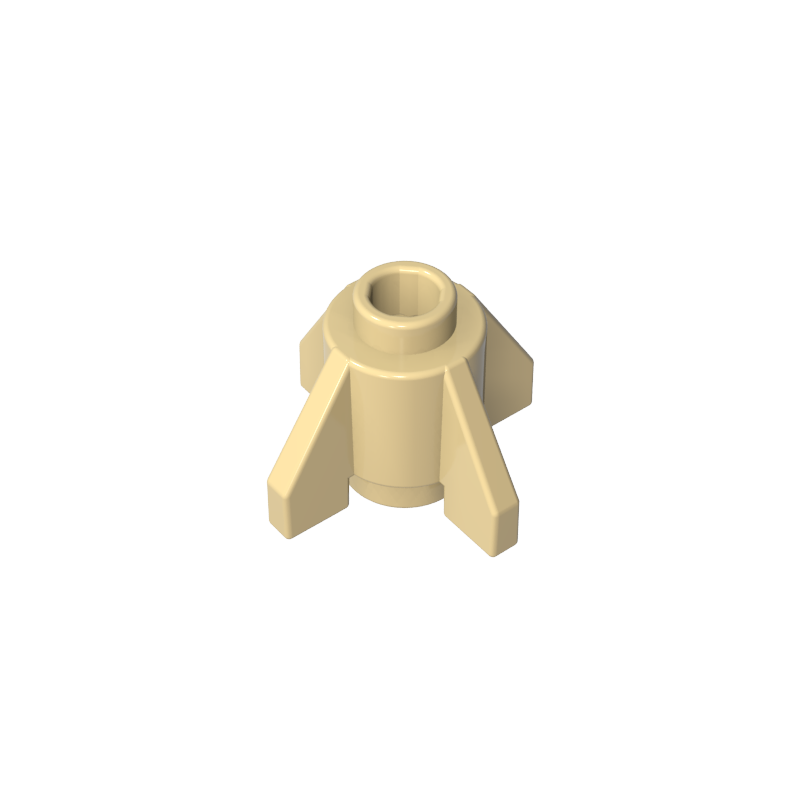 4588 | Brick, Round 1 x 1 with Fins