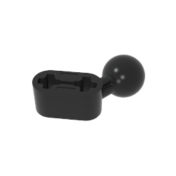 50923 | Technical Beam Modified Ball Joint Angled 1 x 2