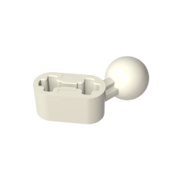 50923 | Technical Beam Modified Ball Joint Angled 1 x 2