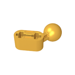 50923 | Technical Beam Modified Ball Joint Angled 1 x 2