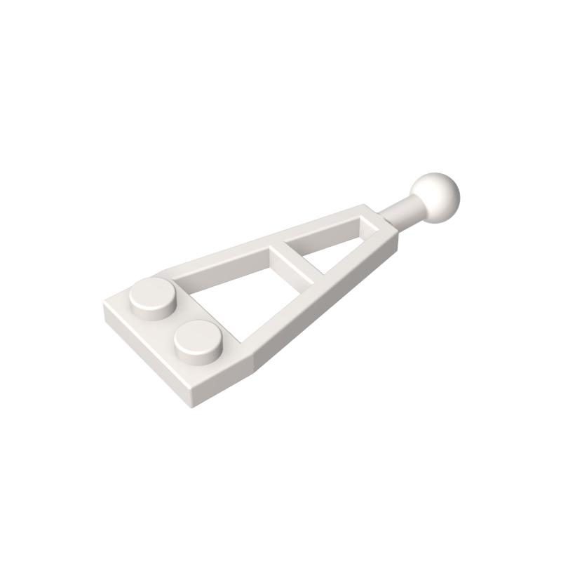 2508 | Plate, Modified 1 x 2 with Long Tow Ball