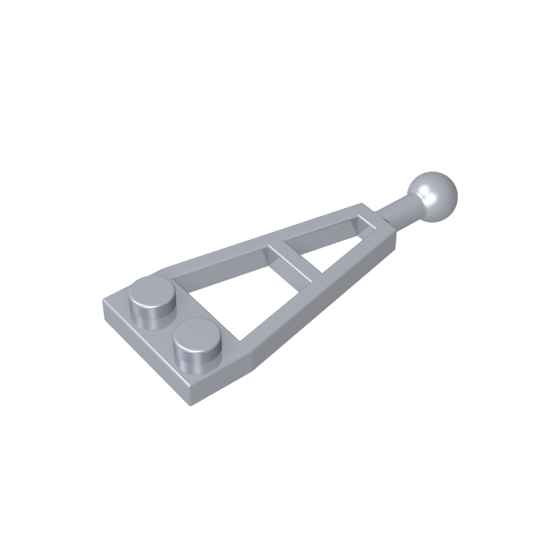 2508 | Plate, Modified 1 x 2 with Long Tow Ball