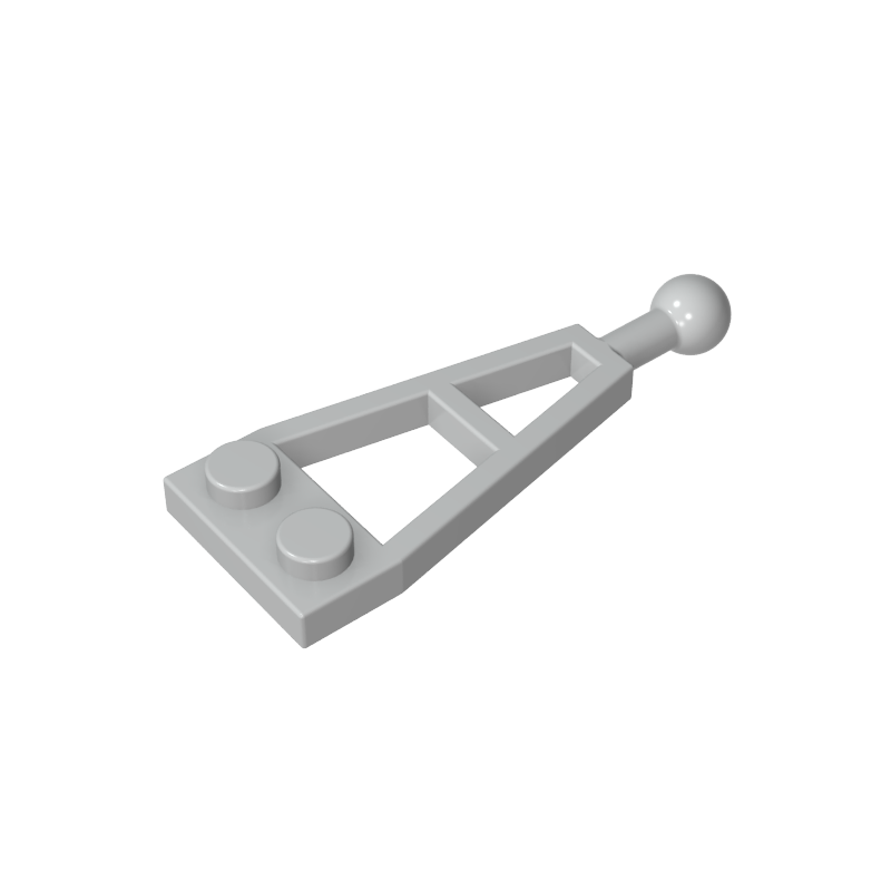 2508 | Plate, Modified 1 x 2 with Long Tow Ball
