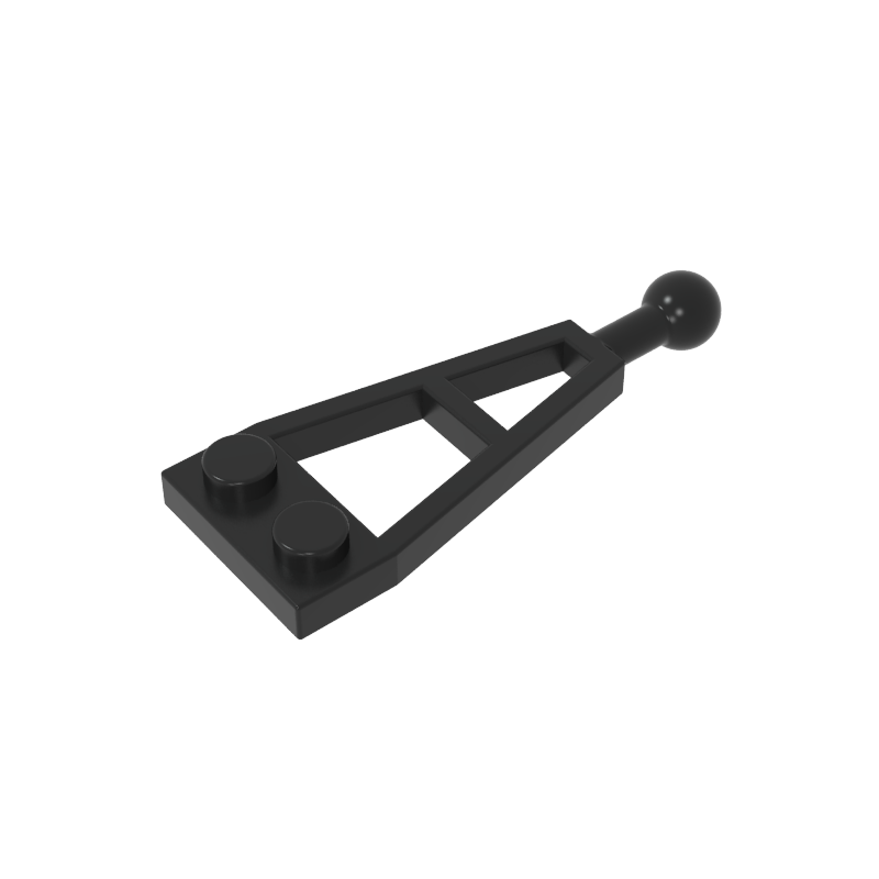 2508 | Plate, Modified 1 x 2 with Long Tow Ball
