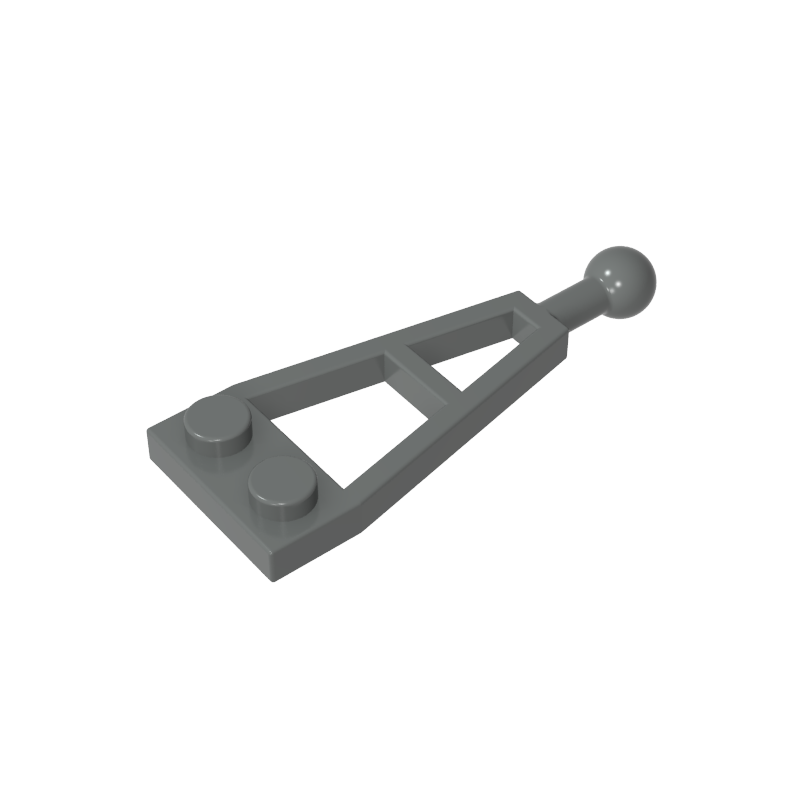 2508 | Plate, Modified 1 x 2 with Long Tow Ball