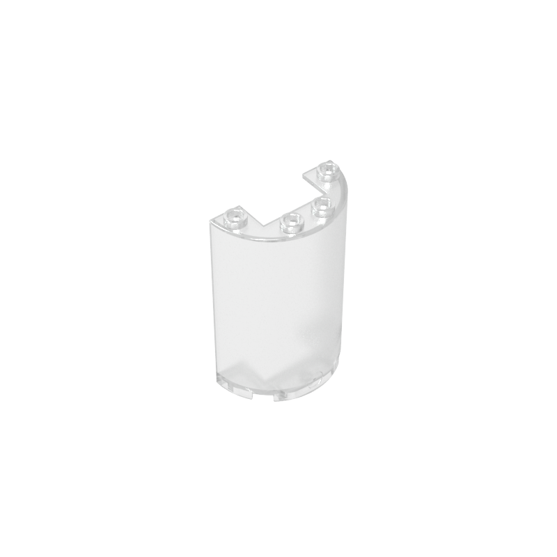 85941 | Cylinder Half 2 x 4 x 5 with 1 x 2 Cutout