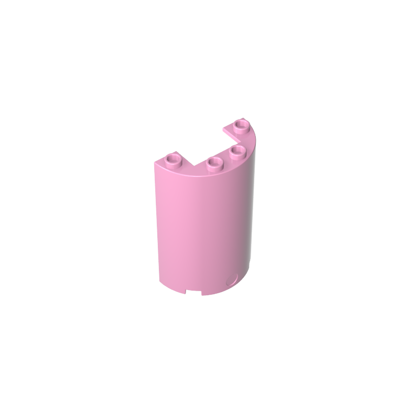 85941 | Cylinder Half 2 x 4 x 5 with 1 x 2 Cutout