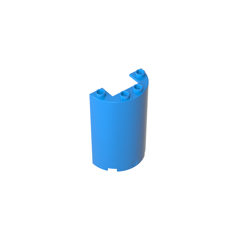 85941 | Cylinder Half 2 x 4 x 5 with 1 x 2 Cutout