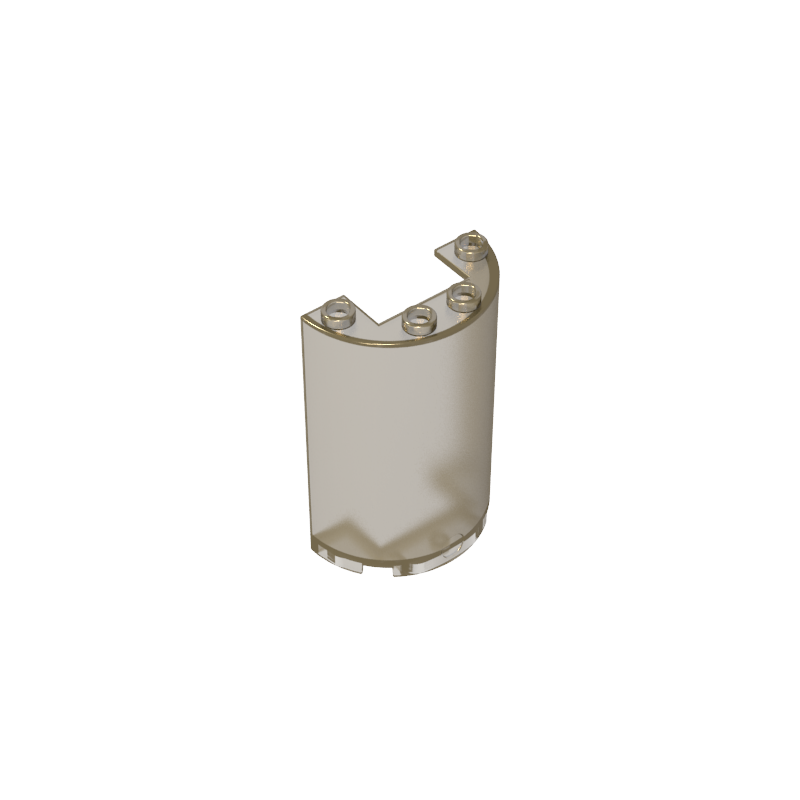 85941 | Cylinder Half 2 x 4 x 5 with 1 x 2 Cutout