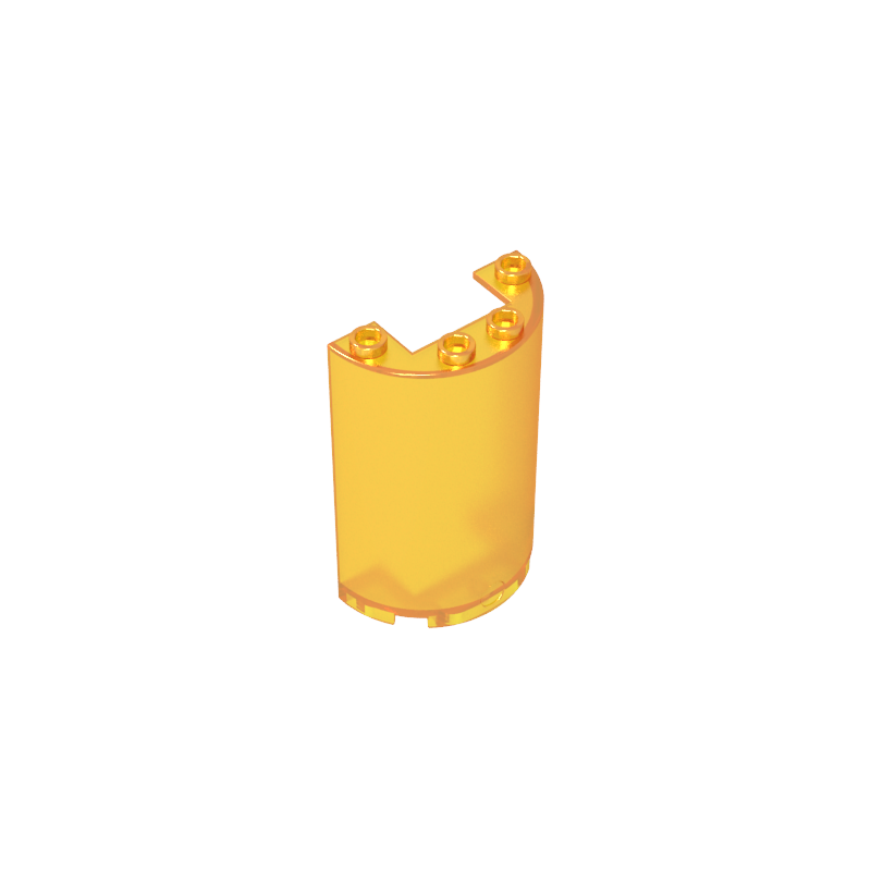 85941 | Cylinder Half 2 x 4 x 5 with 1 x 2 Cutout