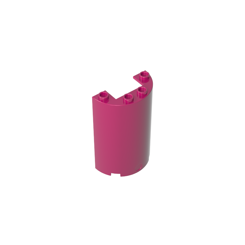 85941 | Cylinder Half 2 x 4 x 5 with 1 x 2 Cutout
