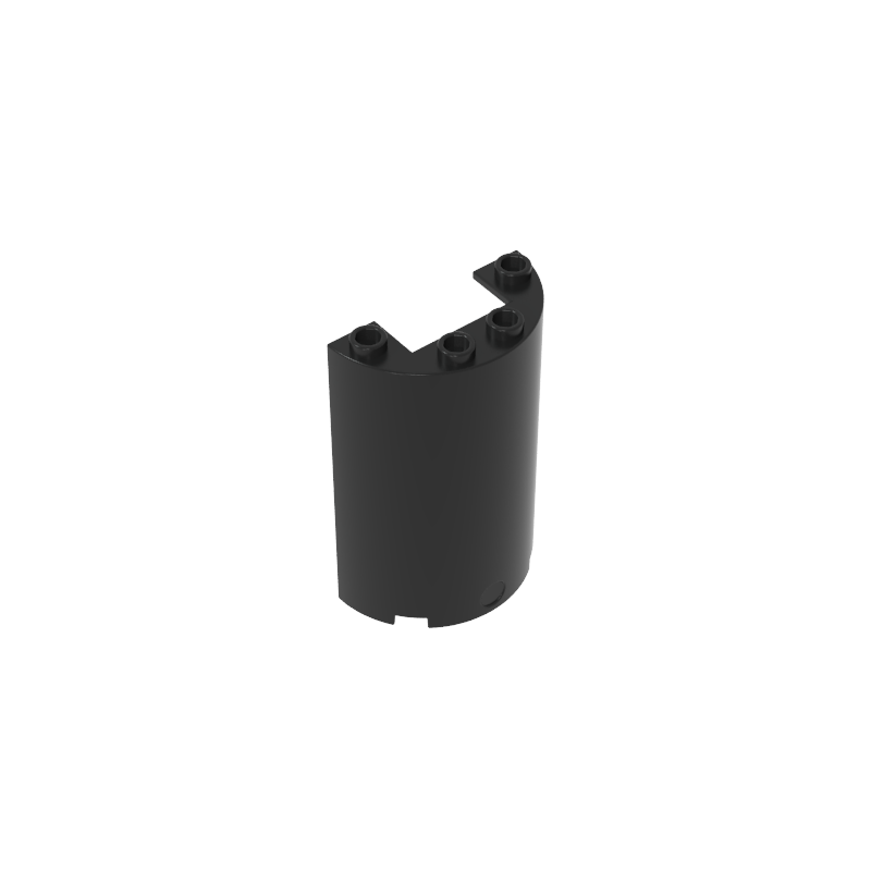 85941 | Cylinder Half 2 x 4 x 5 with 1 x 2 Cutout
