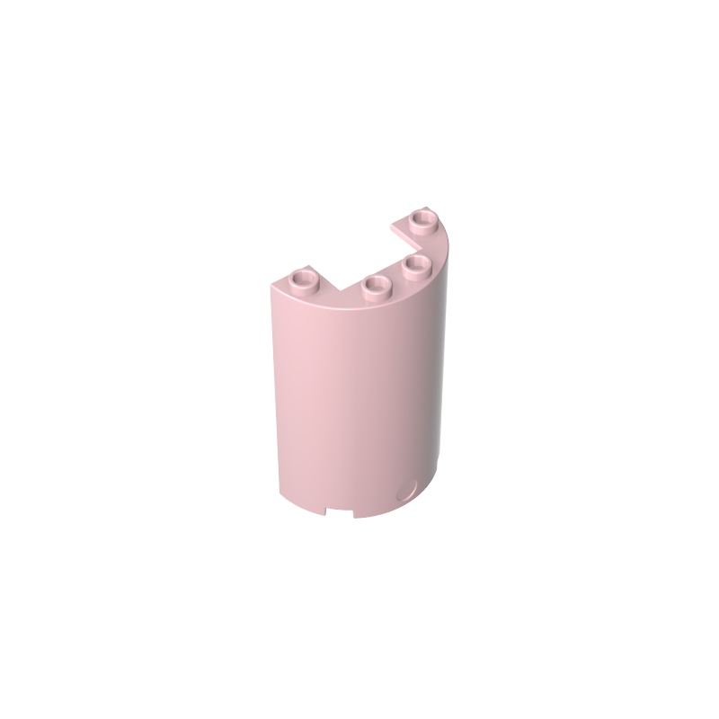 85941 | Cylinder Half 2 x 4 x 5 with 1 x 2 Cutout