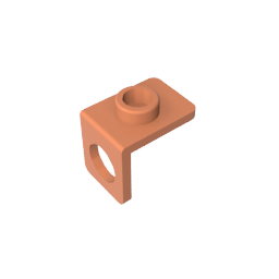 42446 | Figure Neck Bracket with Back Stud - Thick Back Wall