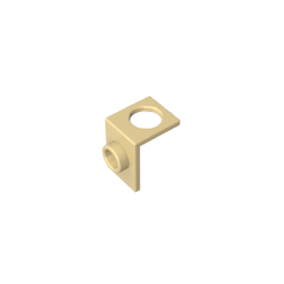42446 | Figure Neck Bracket with Back Stud - Thick Back Wall