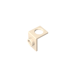 42446 | Figure Neck Bracket with Back Stud - Thick Back Wall