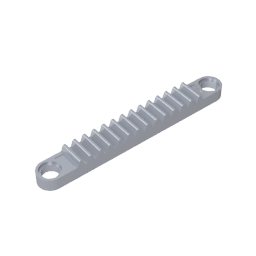 6630 | Technical Gear Rack 1 x 8 with Holes