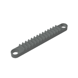 6630 | Technical Gear Rack 1 x 8 with Holes