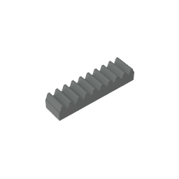 3743 | Technical Gear Rack 1 x 4