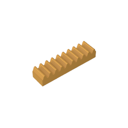 3743 | Technical Gear Rack 1 x 4