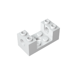 18975 | Technical Brick 2 x 4 x 1 1/3 with Pin Holes and 2 x 2 Cutout