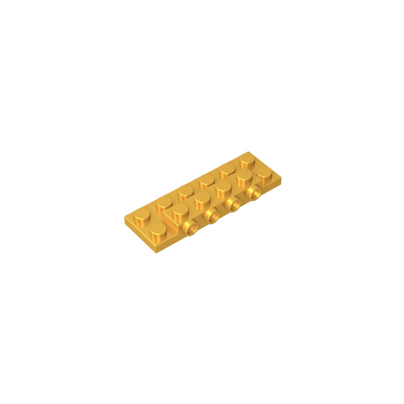 87609 | Plate, Modified 2 x 6 x 2/3 with 4 Studs on Side