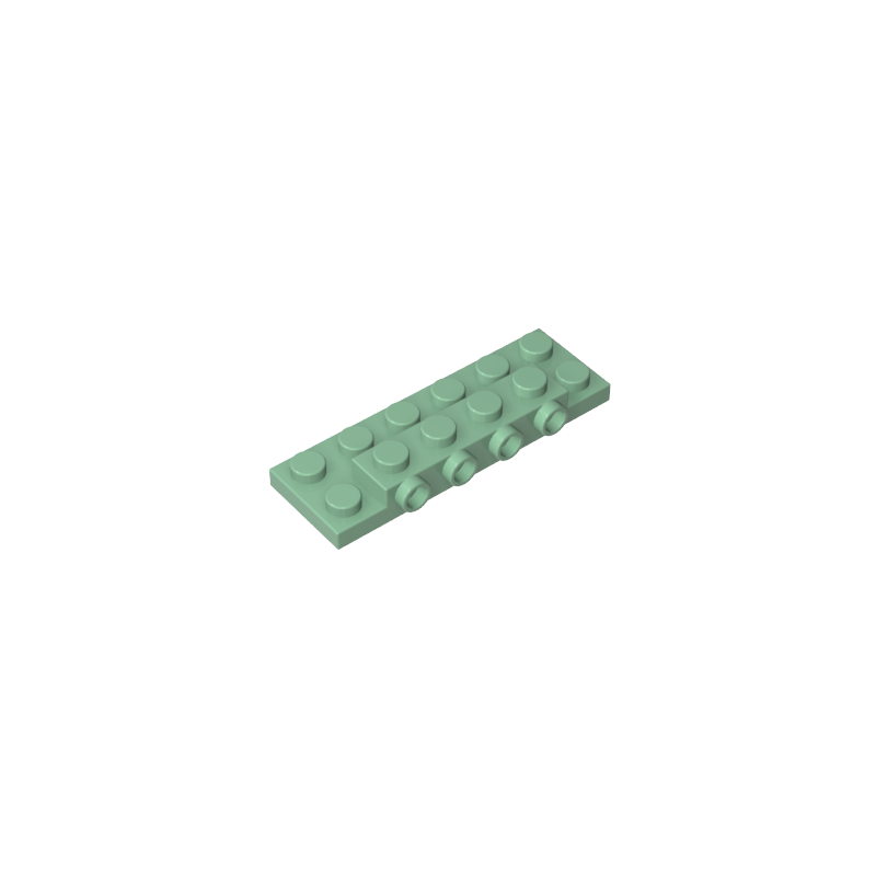 87609 | Plate, Modified 2 x 6 x 2/3 with 4 Studs on Side