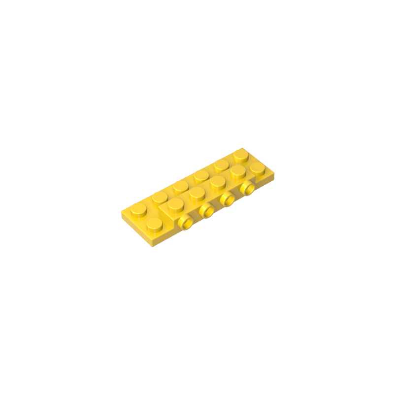 87609 | Plate, Modified 2 x 6 x 2/3 with 4 Studs on Side
