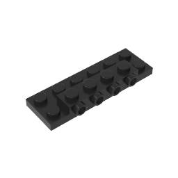 87609 | Plate, Modified 2 x 6 x 2/3 with 4 Studs on Side