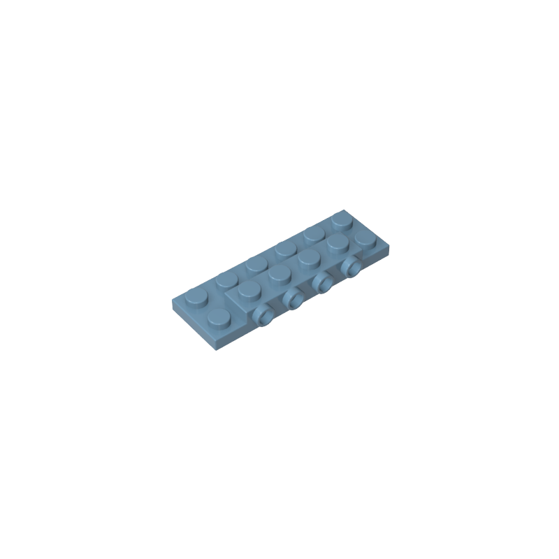 87609 | Plate, Modified 2 x 6 x 2/3 with 4 Studs on Side