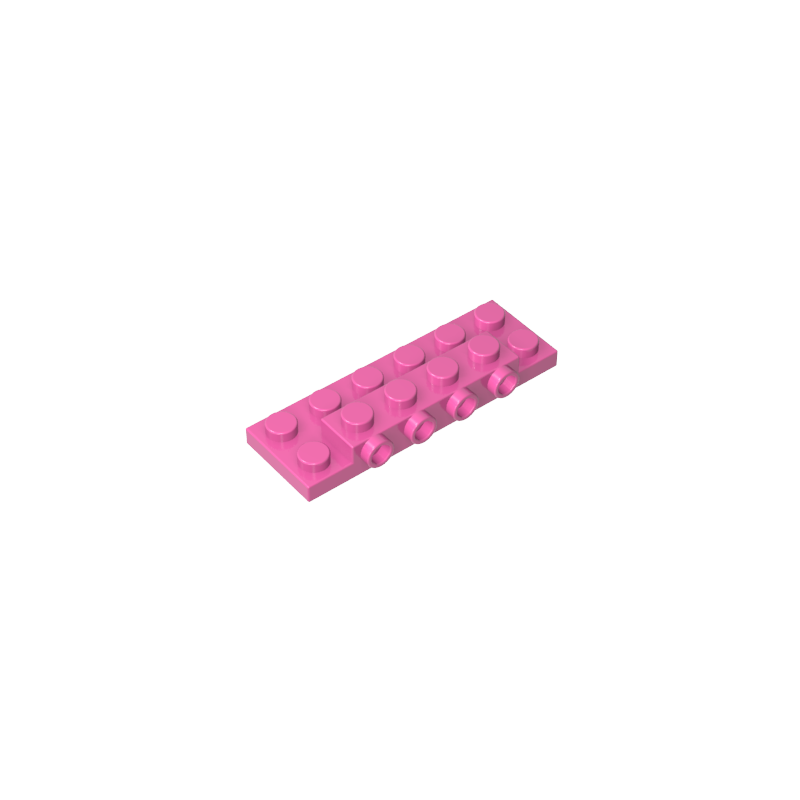 87609 | Plate, Modified 2 x 6 x 2/3 with 4 Studs on Side