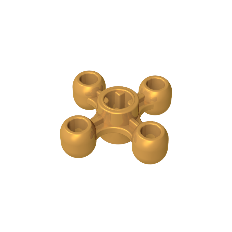 32072 | Technical Gear Knob Cog Wheel with Axle Hole (+ Orientation)
