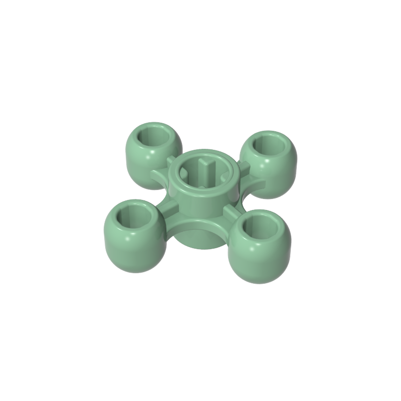 32072 | Technical Gear Knob Cog Wheel with Axle Hole (+ Orientation)