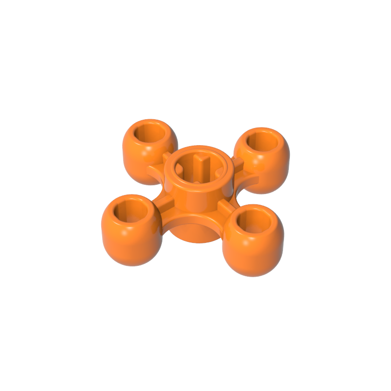 32072 | Technical Gear Knob Cog Wheel with Axle Hole (+ Orientation)