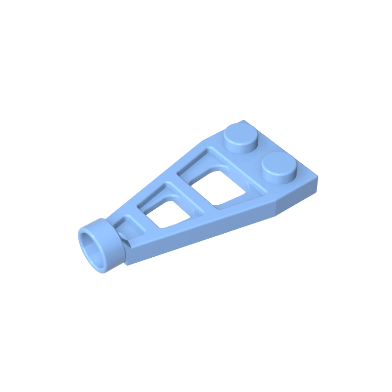 4596 | Plate, Modified 1 x 2 with Long Stud Holder (Space Wing)