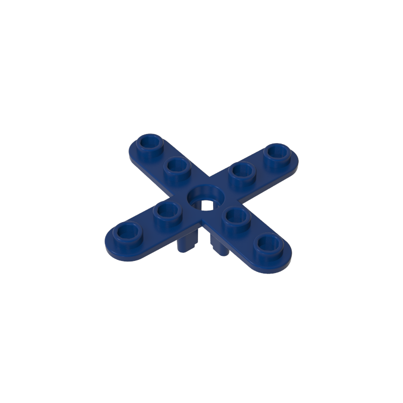 2479 | Propeller 4 Blade 5 Diameter with Rounded Ends and Open Hub