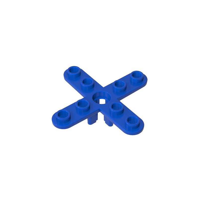 2479 | Propeller 4 Blade 5 Diameter with Rounded Ends and Open Hub