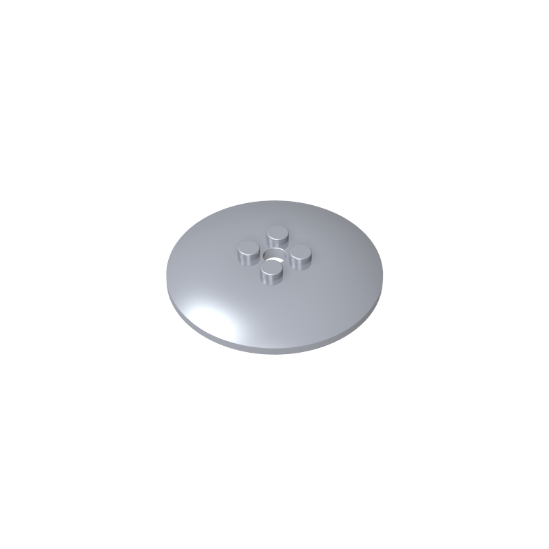 44375b | Dish 6 x 6 Inverted (Radar) - Solid Studs