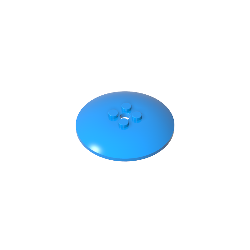 44375b | Dish 6 x 6 Inverted (Radar) - Solid Studs