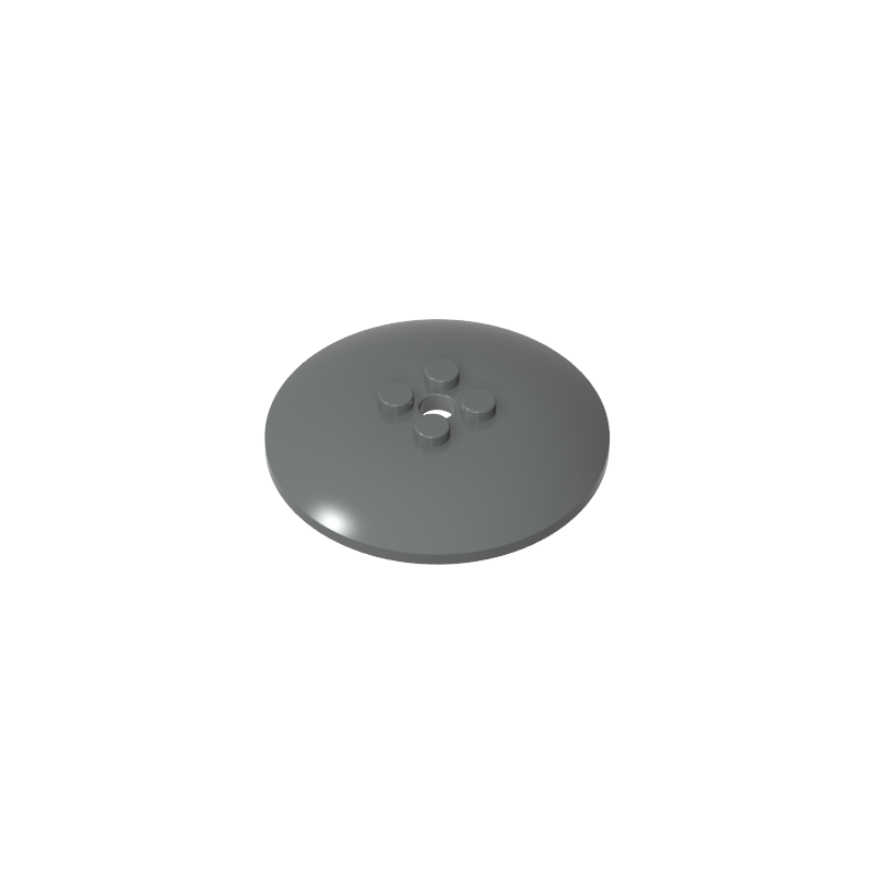 44375b | Dish 6 x 6 Inverted (Radar) - Solid Studs