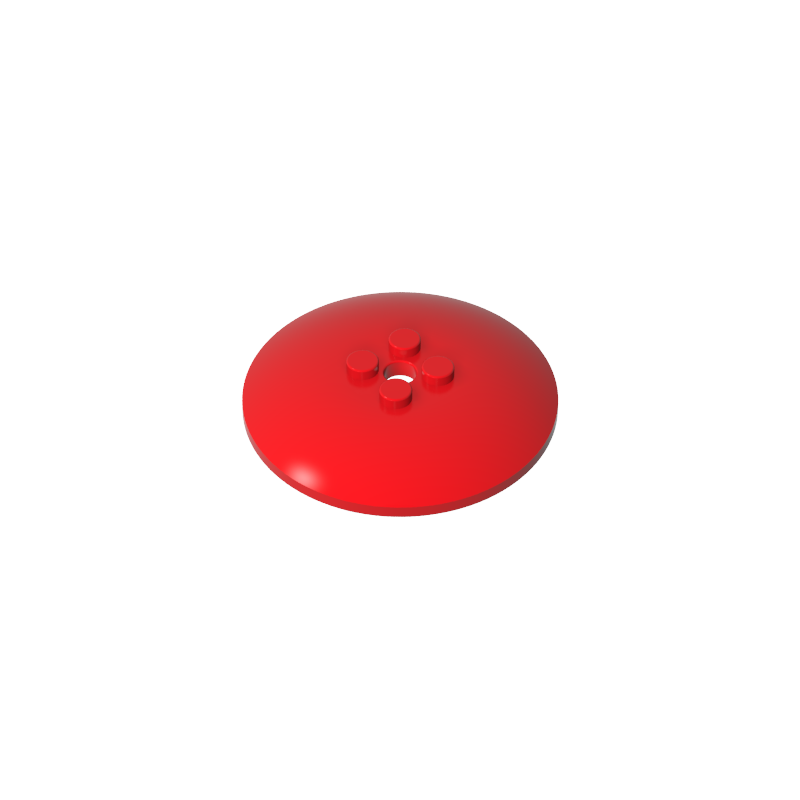 44375b | Dish 6 x 6 Inverted (Radar) - Solid Studs
