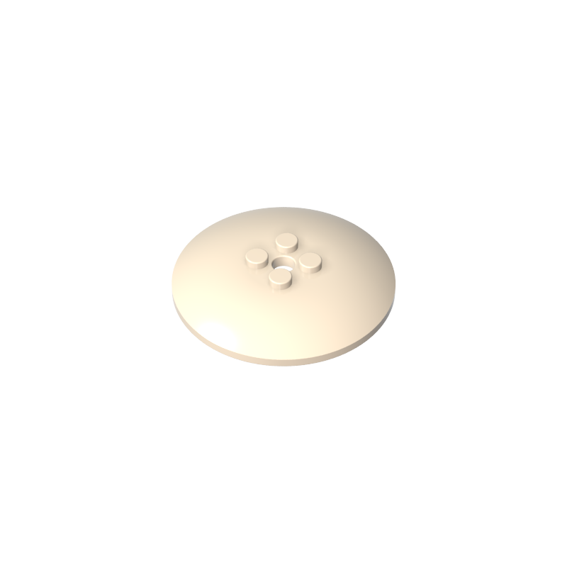 44375b | Dish 6 x 6 Inverted (Radar) - Solid Studs