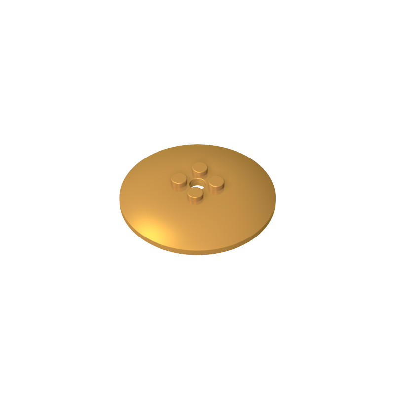 44375b | Dish 6 x 6 Inverted (Radar) - Solid Studs