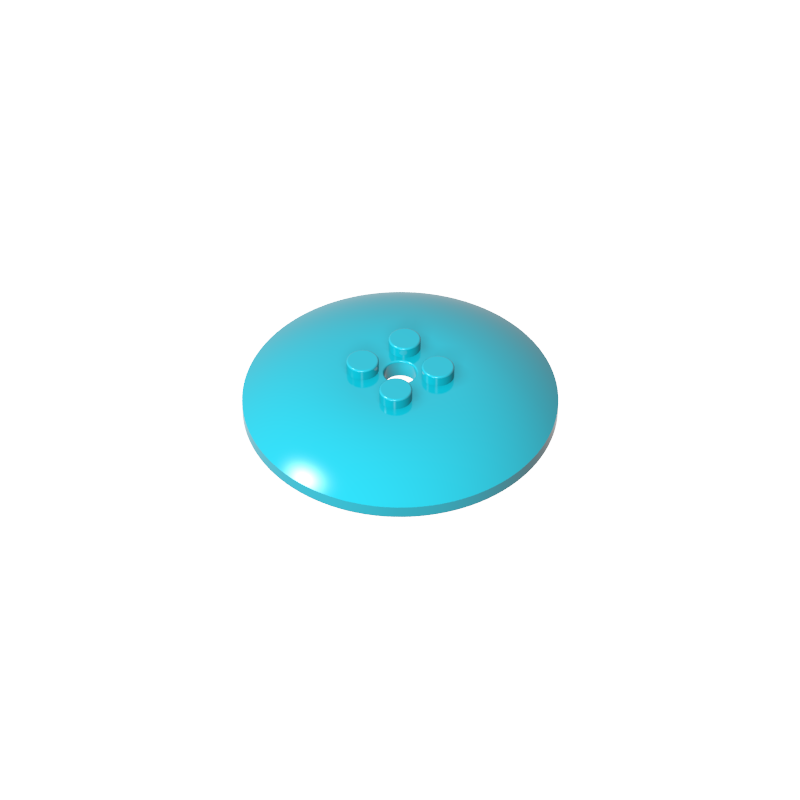 44375b | Dish 6 x 6 Inverted (Radar) - Solid Studs