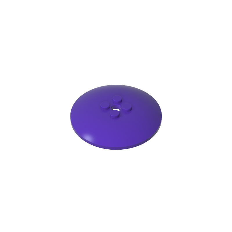 44375b | Dish 6 x 6 Inverted (Radar) - Solid Studs