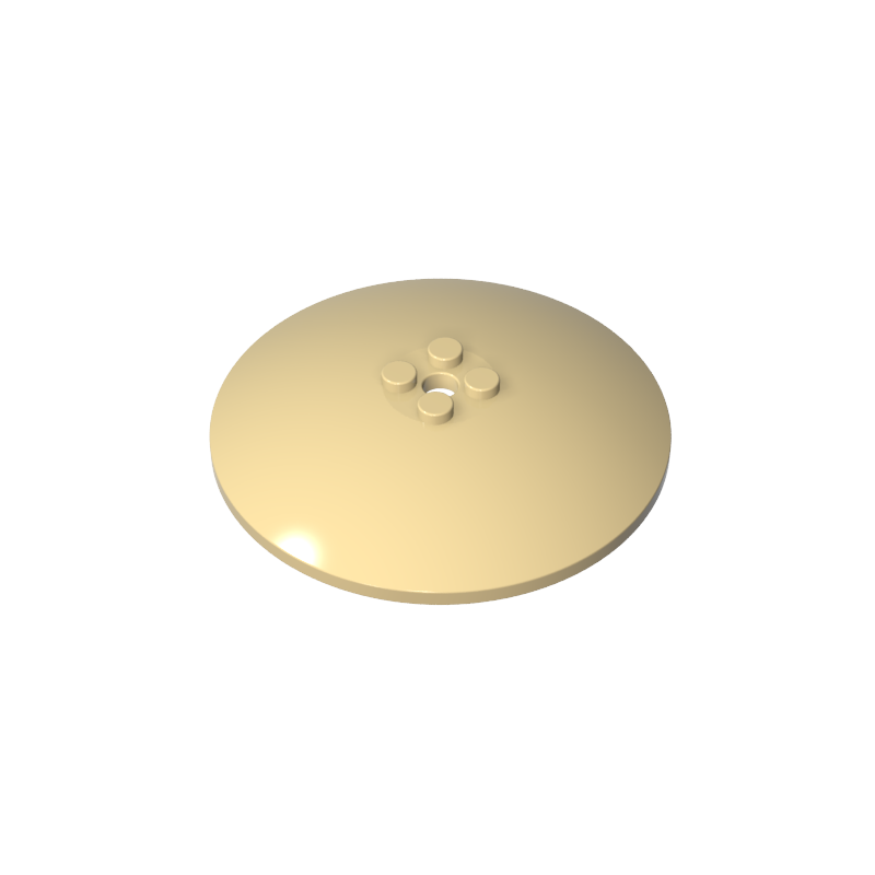 3961 | Dish 8 x 8 Inverted (Radar) - Solid Studs