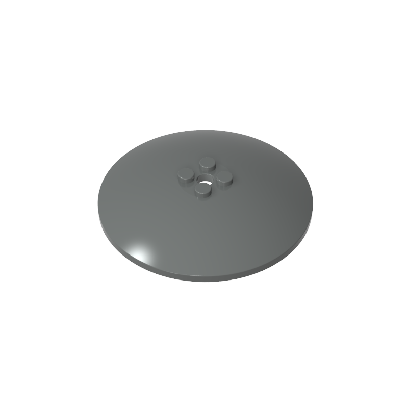 3961 | Dish 8 x 8 Inverted (Radar) - Solid Studs