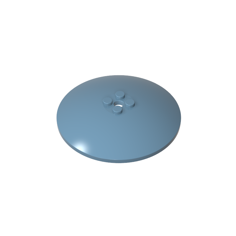 3961 | Dish 8 x 8 Inverted (Radar) - Solid Studs