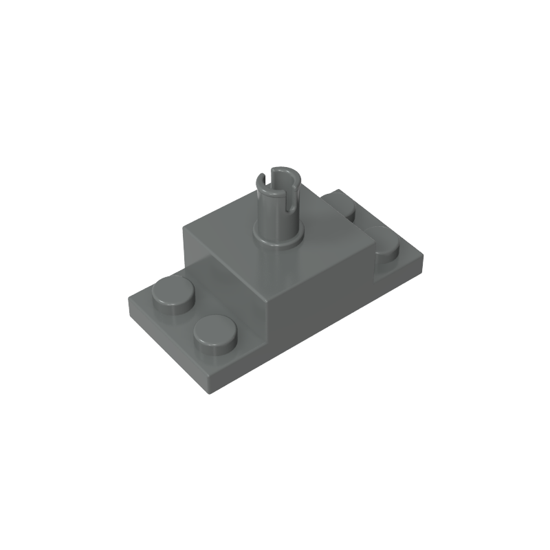 30592 | Brick, Modified 2 x 4 with Pin on Top and Side Cutouts